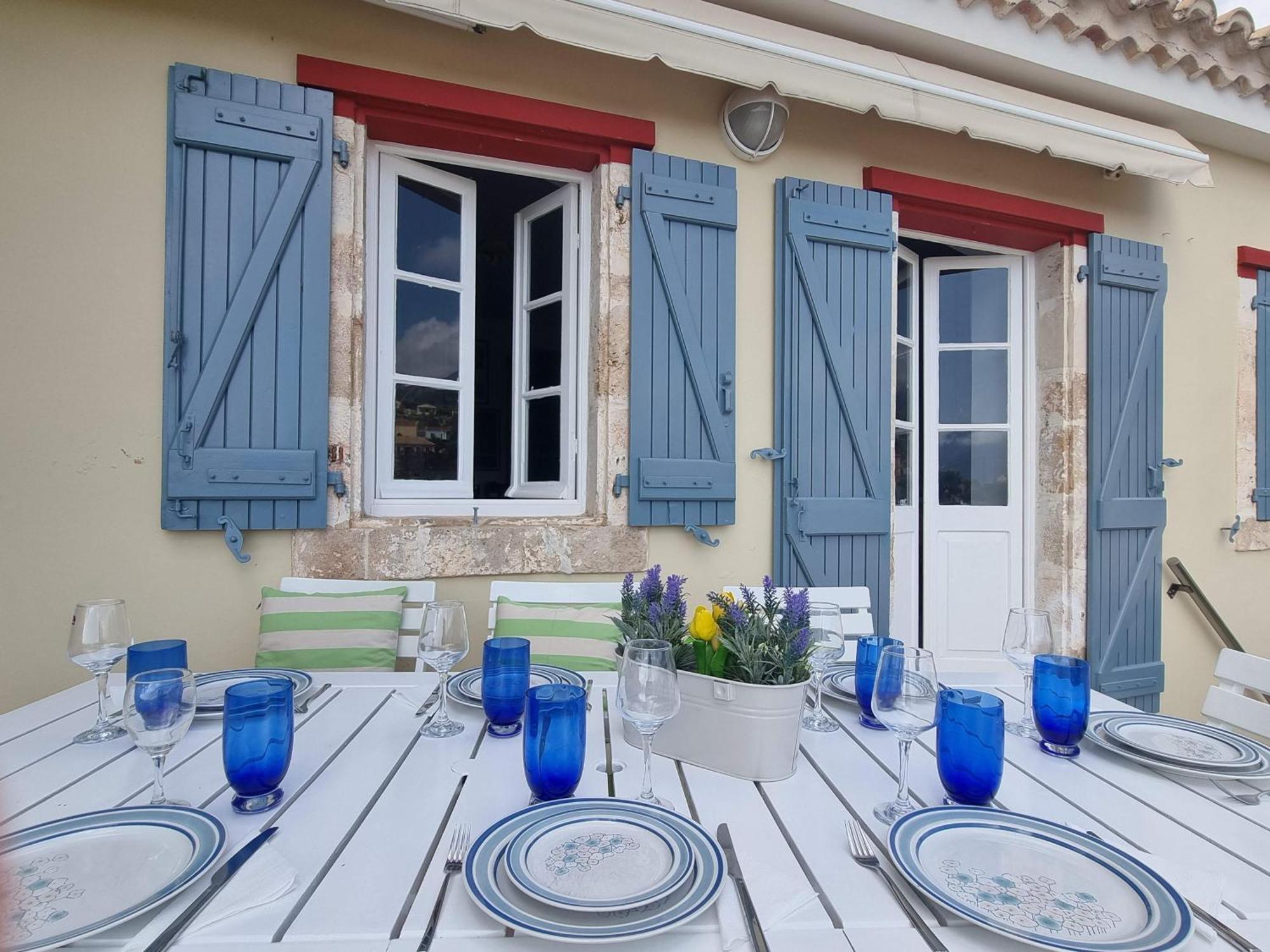 Blue Note House Villa Asos ภายนอก รูปภาพ